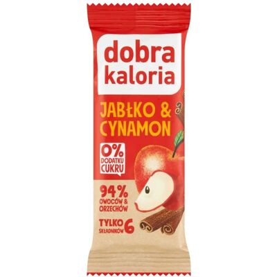 Good Kaloria Apfel Zimt Fruchtriegel - Obsttyp Good Kaloria Apfel Zimt Fruchtriegel - Obsttyp