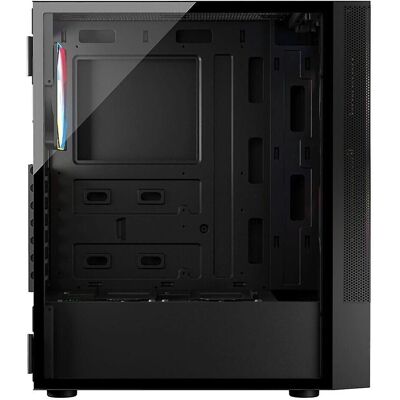 Caja ATX Logic Arya ARGB MINIDI - Negro Caja ATX Logic Arya ARGB MINIDI - Negro