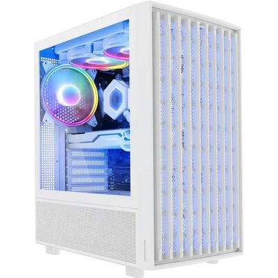Modecom Breeze ARGB Flow Midi Gehäuse - Weiß - ATX Modecom Breeze ARGB Flow Midi Gehäuse - Weiß - ATX