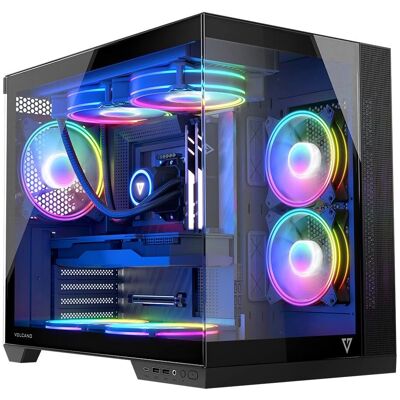 Modecom Volcano Panorama APEX ARGB 7F Midi - Boîtier PC Modecom Volcano Panorama APEX ARGB 7F Midi - Boîtier PC