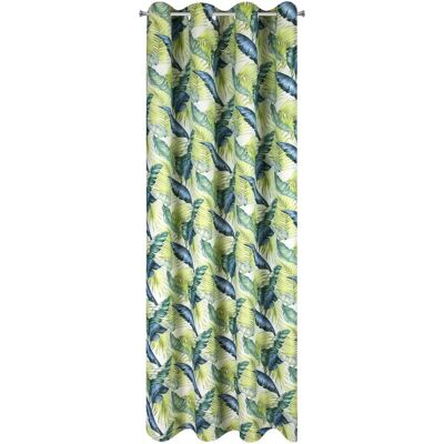Eurofirany Unisex Drape 361968 - White/Green - 140x250 cm - Curtain Eurofirany Unisex Drape 361968 - White/Green - 140x250 cm - Curtain