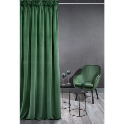 Eurofirany Drapé Unisexe 368078 - Kaki - 140x270 cm - Rideau Eurofirany Drapé Unisexe 368078 - Kaki - 140x270 cm - Rideau