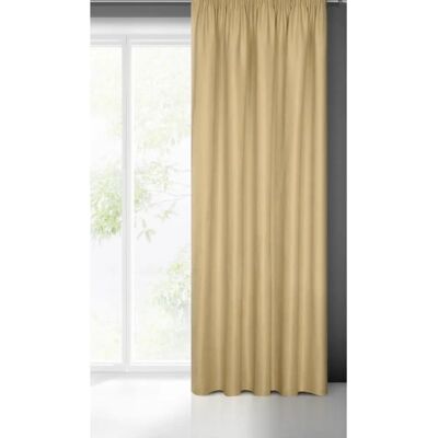 MyBestHome ADEL Beige Decorative Curtain - Decor Type MyBestHome ADEL Beige Decorative Curtain - Decor Type