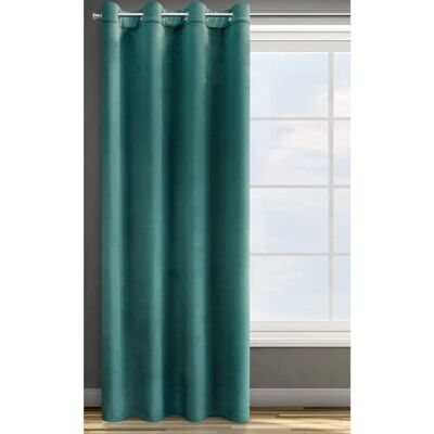 Eurofirany Unisex's Drape - Turquoise - 140x250 cm - Curtain Eurofirany Unisex's Drape - Turquoise - 140x250 cm - Curtain