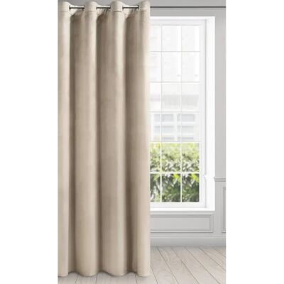 Ride en Velours Beige Melange Eurofirany - Ride Ride en Velours Beige Melange Eurofirany - Ride