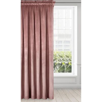 Tenda in Velluto Melani Eurofirany - 140x270 cm - Rosa Scuro Tenda in Velluto Melani Eurofirany - 140x270 cm - Rosa Scuro