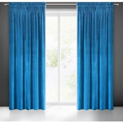 SAMANTA - GLAMOUR - Navy - 300 cm - Curtain SAMANTA - GLAMOUR - Navy - 300 cm - Curtain