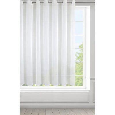 Eurofirany Lucy Voile Curtain - 350x150cm - White - Transparent Eurofirany Lucy Voile Curtain - 350x150cm - White - Transparent