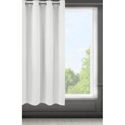 EUROFIRANY Logan Weiße Vorhang - Lichtblocker - 140x175 cm EUROFIRANY Logan Weiße Vorhang - Lichtblocker - 140x175 cm