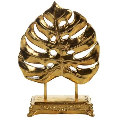ELIOT - Monstera leaf - Gold - 19x8x26 cm - Figurine ELIOT - Monstera leaf - Gold - 19x8x26 cm - Figurine
