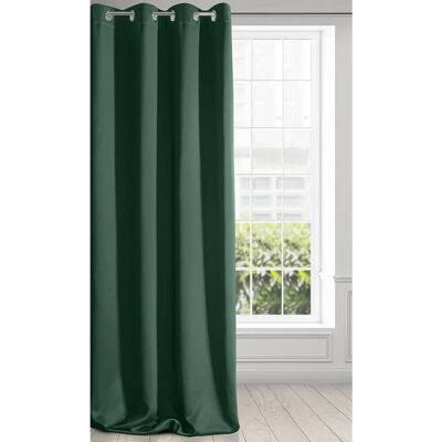 Tenda Verde Scuro EUROFIRANY - LOGAN - Finitura Satinata Elegante Tenda Verde Scuro EUROFIRANY - LOGAN - Finitura Satinata Elegante