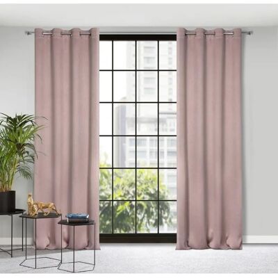 Eurofirany Unisex Drape Model 386928 - Grey - 135x250cm - Drapes Eurofirany Unisex Drape Model 386928 - Grey - 135x250cm - Drapes
