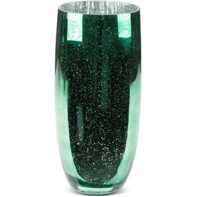 Zielony Dekoracyjny Wazon Szklany Molly 16x38 - Dekoracyjny Wazon Szklany Zielony Dekoracyjny Wazon Szklany Molly 16x38 - Dekoracyjny Wazon Szklany