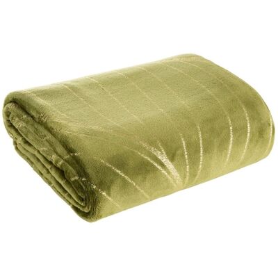 Eurofirany Khaki Unisex Decke - 150x200cm - Weiche Mikrofaser Eurofirany Khaki Unisex Decke - 150x200cm - Weiche Mikrofaser