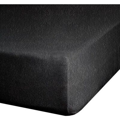 Eurofirany Bettwäsche - 180x200cm Frottee Schwarz Eurofirany Bettwäsche - 180x200cm Frottee Schwarz