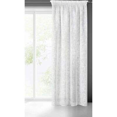 Eurofirany Rideau - Gris - 140x270 cm - Semi-transparent Eurofirany Rideau - Gris - 140x270 cm - Semi-transparent