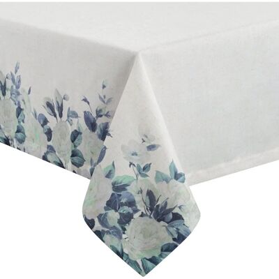 Eurofirany Unisex Tischdecke - Blumenmuster - 140x300 cm - Tischdecke Eurofirany Unisex Tischdecke - Blumenmuster - 140x300 cm - Tischdecke