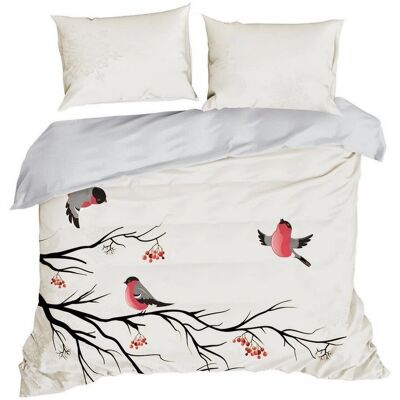 Eurofirany BERRY Weihnachtsbettwäsche-Set aus hochwertigem Baumwollsatin Eurofirany BERRY Weihnachtsbettwäsche-Set aus hochwertigem Baumwollsatin