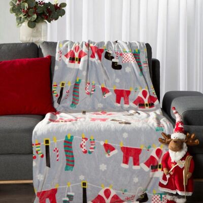 Eurofirany Weihnachtsdecke - Decke mit Weihnachtsmotiv Eurofirany Weihnachtsdecke - Decke mit Weihnachtsmotiv