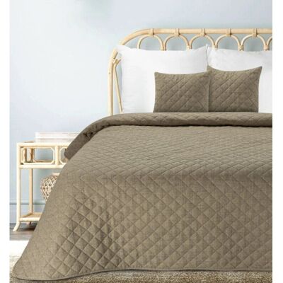 Eurofirany Tagesdecke 436567 - Khaki - 220x240 cm - Tagesdecke Eurofirany Tagesdecke 436567 - Khaki - 220x240 cm - Tagesdecke
