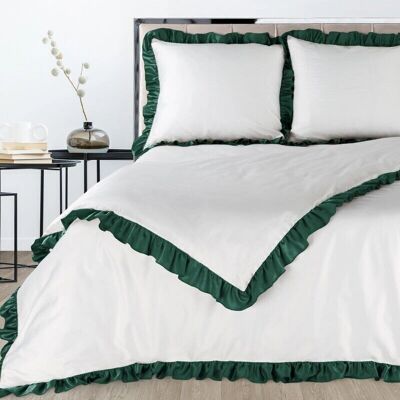 Eurofirany Unisex Bettwäsche - 438696 - Grau - 220x200 cm - Bettwäsche Eurofirany Unisex Bettwäsche - 438696 - Grau - 220x200 cm - Bettwäsche