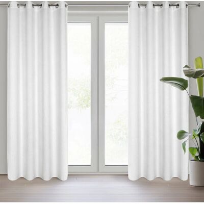 Eurofirany - Drape 453373 - Szary - 135x250 cm - Drape Eurofirany - Drape 453373 - Szary - 135x250 cm - Drape