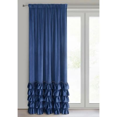 Eurofirany Drape 454027 Navy Blue - Drape Eurofirany Drape 454027 Navy Blue - Drape