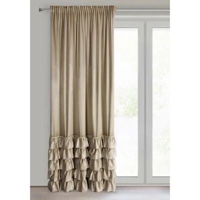 Eurofirany Drape 454032 - Unisex Grey 140x270 cm Eurofirany Drape 454032 - Unisex Grey 140x270 cm