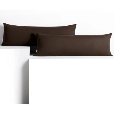 DecoKing Amber Dunkelbraun 40x200 Kissenbezug - Kissenbezug DecoKing Amber Dunkelbraun 40x200 Kissenbezug - Kissenbezug