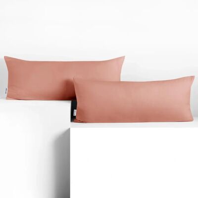 Federe Amber Peach DecoKing - 40x120 cm Set di 2 Federe Amber Peach DecoKing - 40x120 cm Set di 2