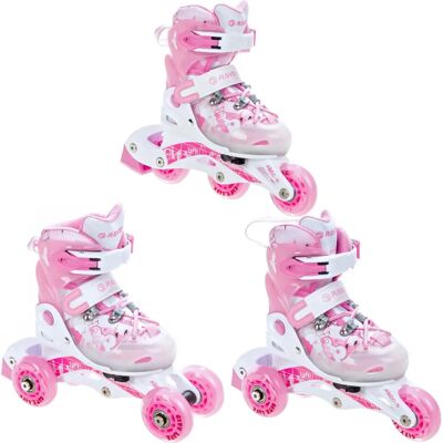 Raven Princess 3-en-1 Patins en ligne - Patins - Publicité Raven Princess 3-en-1 Patins en ligne - Patins - Publicité