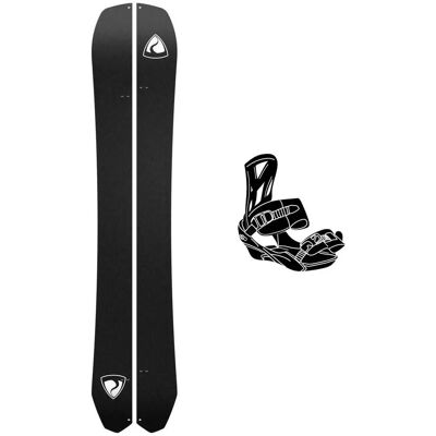 Pathron - Carbon Powder Split - 156cm - Camrocker - Snowboard - Publicité Pathron - Carbon Powder Split - 156cm - Camrocker - Snowboard - Publicité
