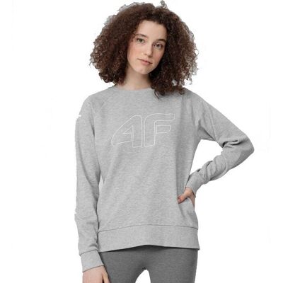 4F BLD350 H4L22BLD35027M Szürke Cały Rok Damska Bluza - Bluza 4F BLD350 H4L22BLD35027M Szürke Cały Rok Damska Bluza - Bluza