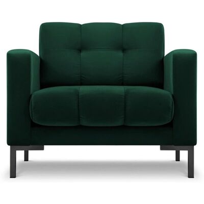 Micadoni Home - Poltrona in velluto - Bottlegrün - 87x75x92cm - Armchair Micadoni Home - Poltrona in velluto - Bottlegrün - 87x75x92cm - Armchair