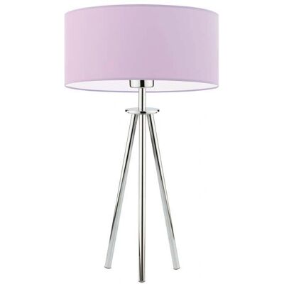 LYSNE - Alta - Jasny fioletowy - Chrom - Night lamp LYSNE - Alta - Jasny fioletowy - Chrom - Night lamp
