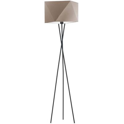 LYSNE Dakar - beżowy/czarny - 60 W - E27 - Lampa stojąca LYSNE Dakar - beżowy/czarny - 60 W - E27 - Lampa stojąca