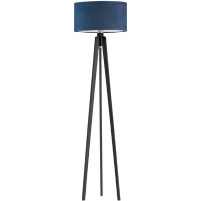 Lysne - MIAMI VELUR - Granatowy - Ebenowy - Floor lamp Lysne - MIAMI VELUR - Granatowy - Ebenowy - Floor lamp