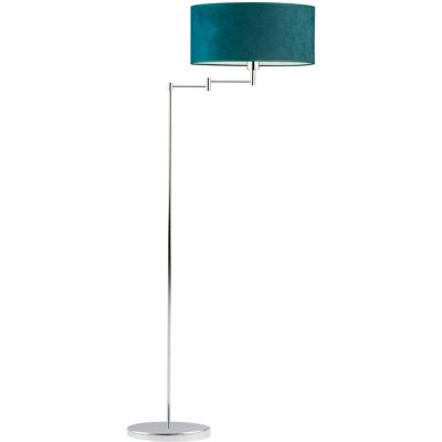 CANCUN - CANCUN - Zieleń butelkowa - Biała podstawa - Lampa stojąca CANCUN - CANCUN - Zieleń butelkowa - Biała podstawa - Lampa stojąca