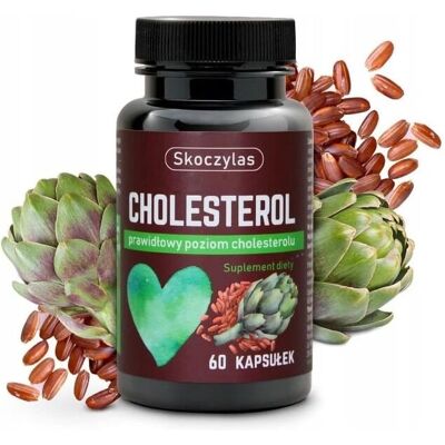 Skoczylas Cholesterol 60 Kapseln - Unterstützt gesunden Cholesterinspiegel Skoczylas Cholesterol 60 Kapseln - Unterstützt gesunden Cholesterinspiegel