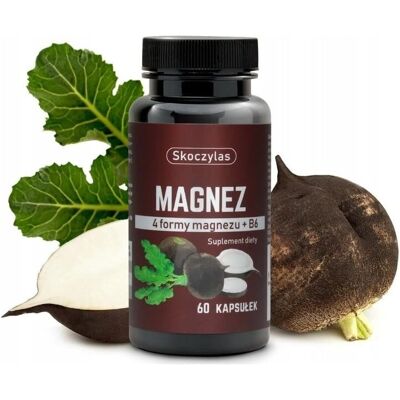 Skoczylas Magnesium + B6 schwarze Rübe - Nahrungsergänzung Skoczylas Magnesium + B6 schwarze Rübe - Nahrungsergänzung