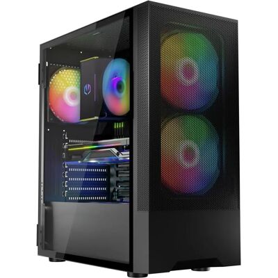 PC Gaming VIST Ryzen 7 5700X - 32 GB RAM - RTX 4060 Ti - 2TB SSD - Windows 11 Pro - Publicité PC Gaming VIST Ryzen 7 5700X - 32 GB RAM - RTX 4060 Ti - 2TB SSD - Windows 11 Pro - Publicité