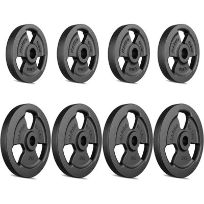 Set de greutăți din fontă Marbo Sport - 30kg, 4x5kg+4x2,5kg Set de greutăți din fontă Marbo Sport - 30kg, 4x5kg+4x2,5kg