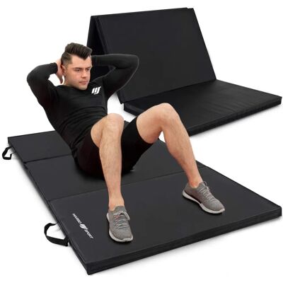 Marbo Sport - Tappetino da Allenamento Nero 180x90x5 cm - Karate, Judo, Ju-Jitsu Marbo Sport - Tappetino da Allenamento Nero 180x90x5 cm - Karate, Judo, Ju-Jitsu