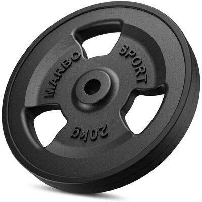 Gumové závaží z litiny 20kg - Typ zátěže Gumové závaží z litiny 20kg - Typ zátěže