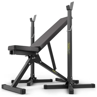 SmartGym Verstelbare Fitness Set - Bank en Steunen SmartGym Verstelbare Fitness Set - Bank en Steunen