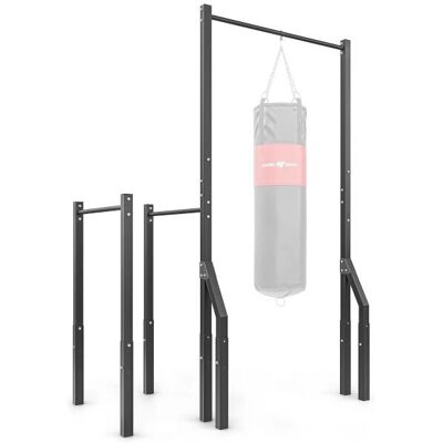 Barre de traction extérieure Marbo Sport - Supporte sacs et longues barres de dips - Publicité Barre de traction extérieure Marbo Sport - Supporte sacs et longues barres de dips - Publicité