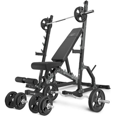 Marbo Sport MS24-2.0 Podwójna ławka - Zestaw do ćwiczeń Marbo Sport MS24-2.0 Podwójna ławka - Zestaw do ćwiczeń
