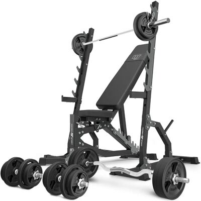 Set Panca Regolabile Marbo Sport - 113 kg Set Panca Regolabile Marbo Sport - 113 kg