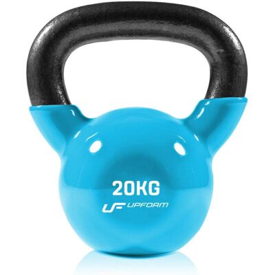 Kettlebell in vinile 20kg UpForm - Resistente e Sicuro Kettlebell in vinile 20kg UpForm - Resistente e Sicuro