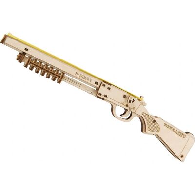 Wooden City Judgment Day RMT-870 3D Puzzle Pistole - Mechanický Model Wooden City Judgment Day RMT-870 3D Puzzle Pistole - Mechanický Model